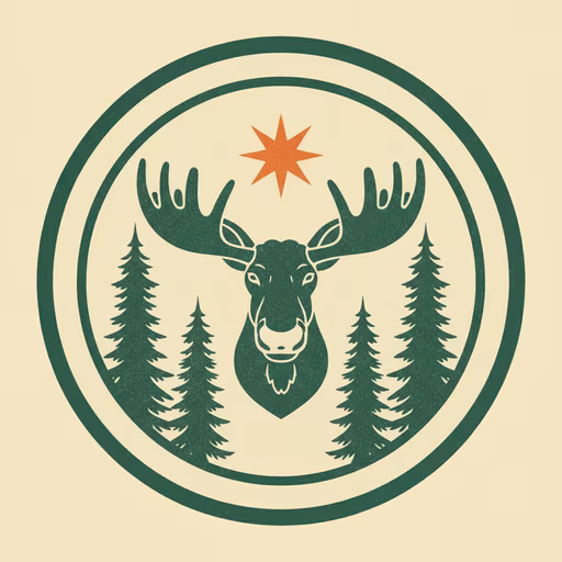 True North Drawson badge logo